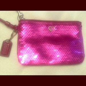 COACH Wristlet Card/Cash Holder